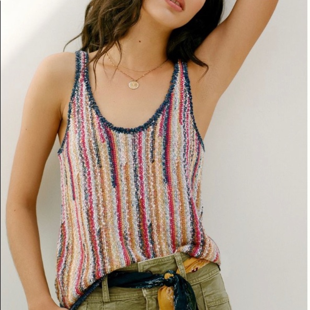 NWT Pilcro Avery Sweater tank - sz M
